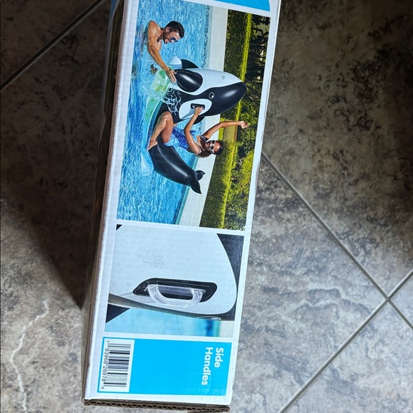 Member's Mark Inflatable Orca Pool Float NEW NIB - Picture 2 of 5